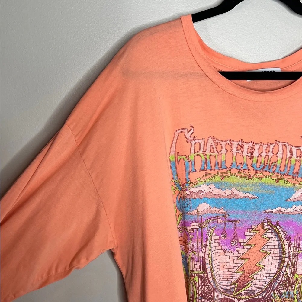 DAYDREAMER The Grateful Dead Merch Long Sleeve Tee in Coral size Large - Picture 4 of 13